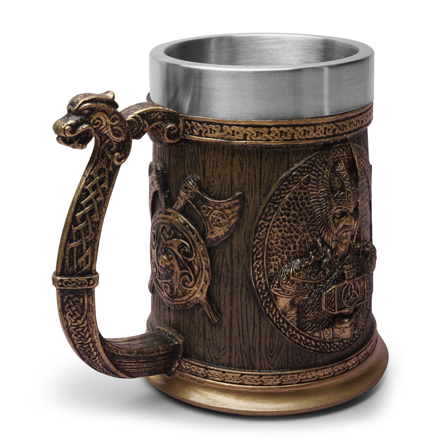 Skull and Viking Wine mug