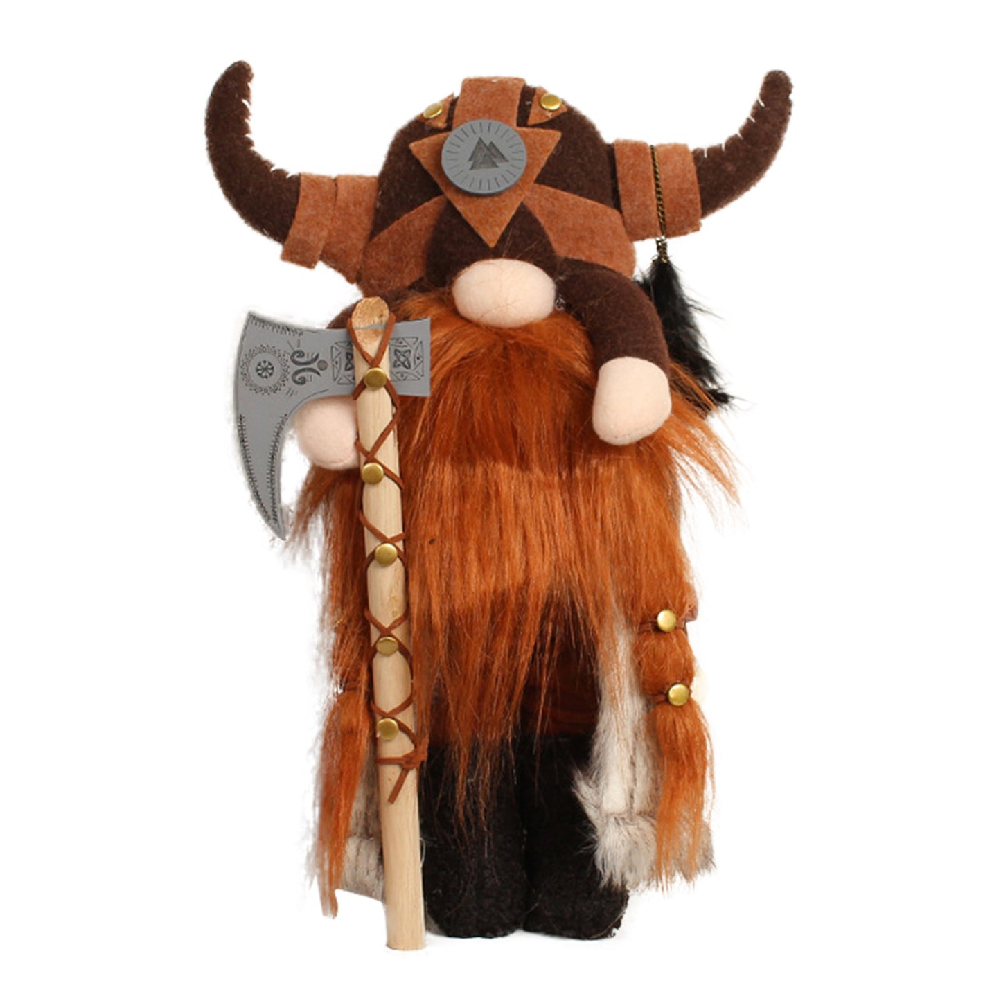 Viking Warrior Dwarf Doll