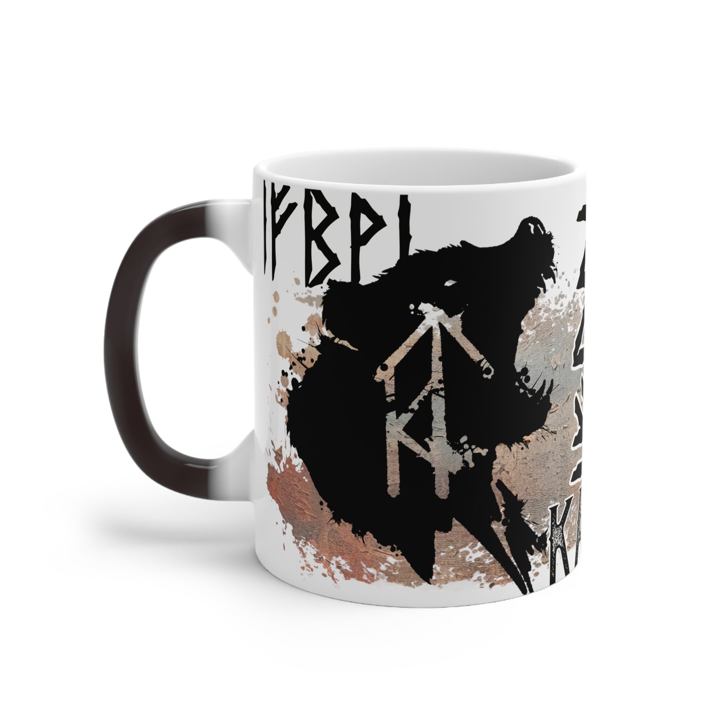 Viking bear magic mug