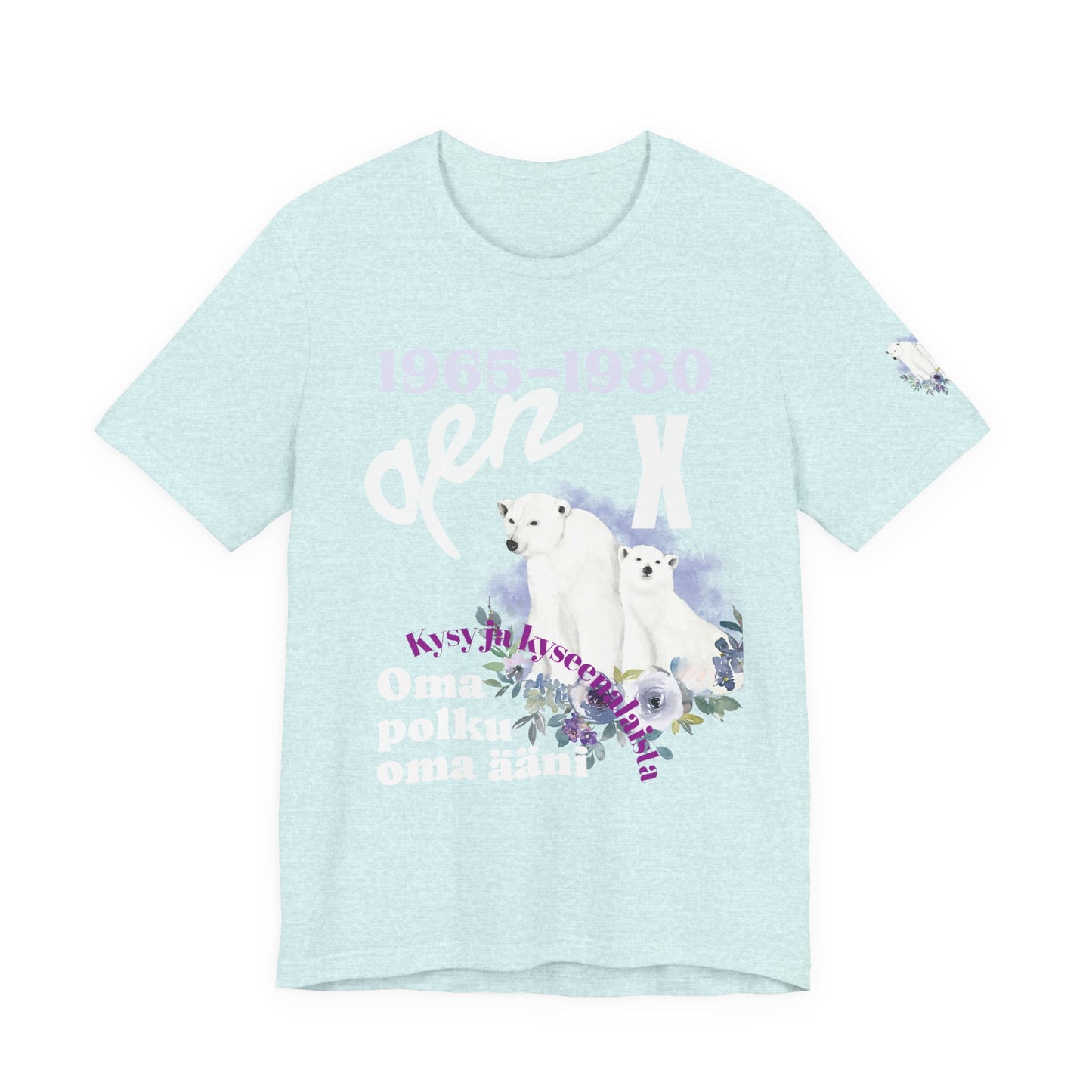 gen x jääkarhu  Unisex Jersey Short Sleeve Tee
