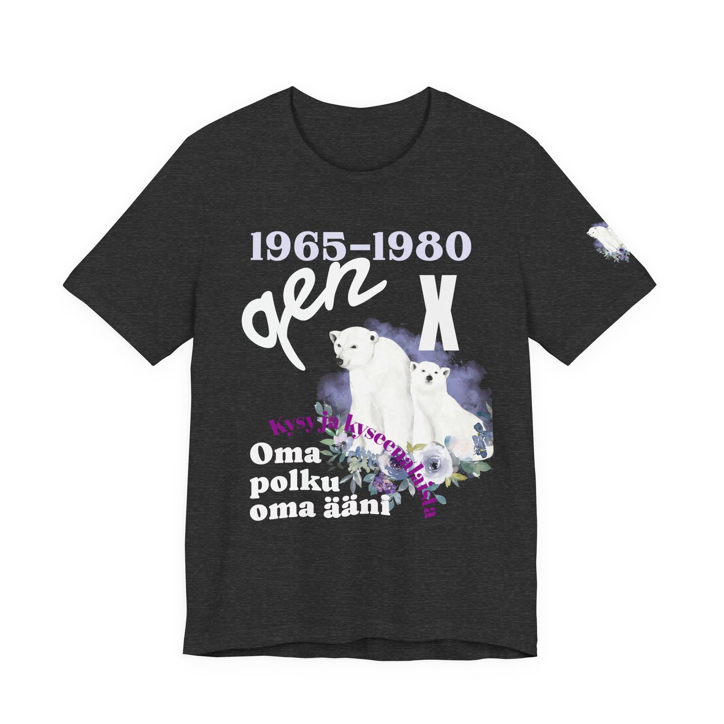 gen x jääkarhu  Unisex Jersey Short Sleeve Tee