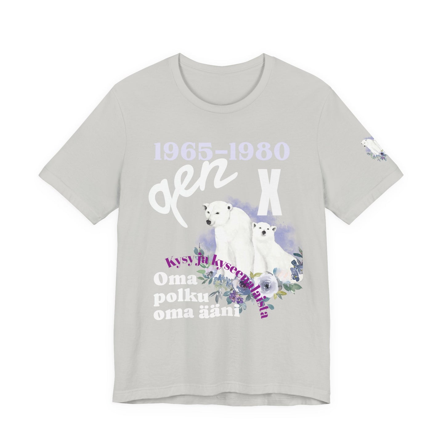 gen x jääkarhu  Unisex Jersey Short Sleeve Tee