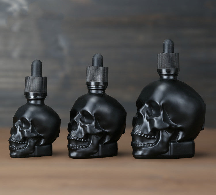 Skull Bitterness drop bottle dropper cocktail glass