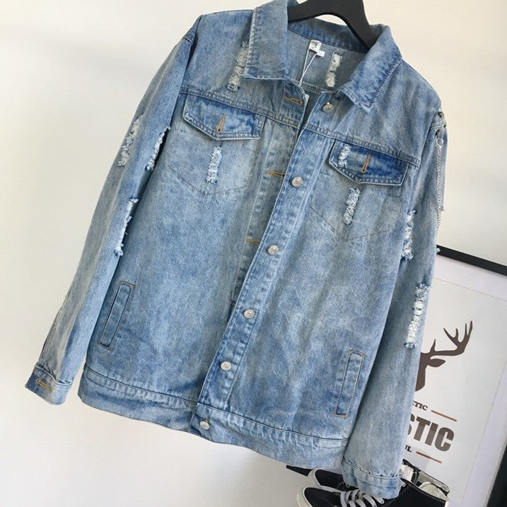 EMBROIDERY DENIM JACKET