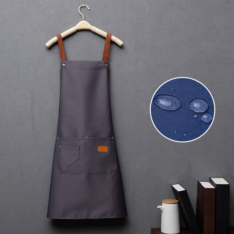 Japanese Coffee Shop Work Waterproof Apron