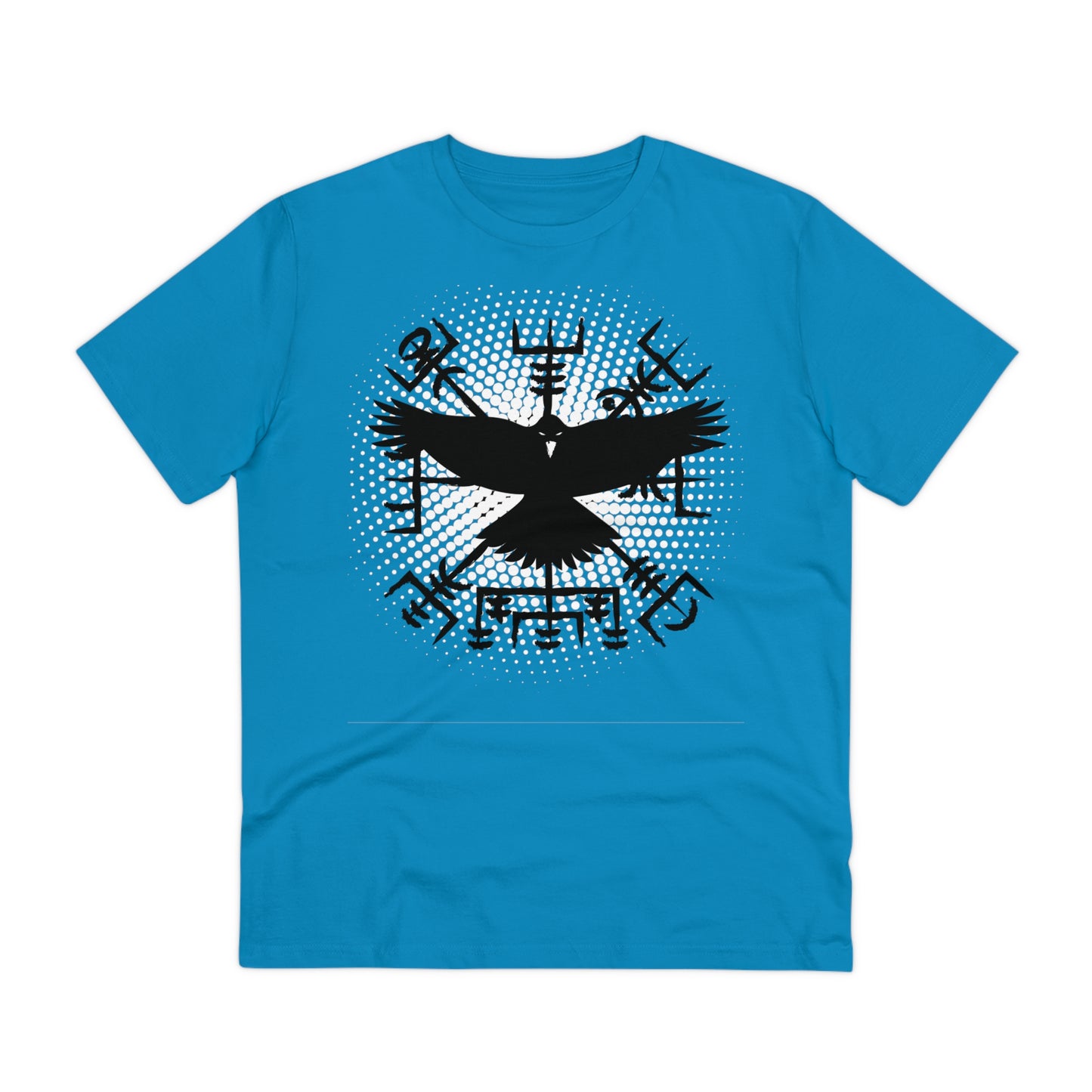 T-shirt unisex eco cotton - vegvisir and raven