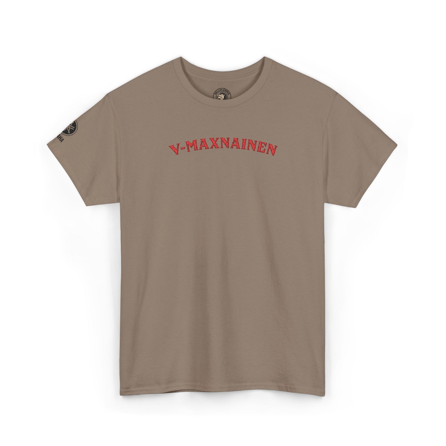v-maxnainen Graphic Tee — Retro Script biker Lover T-Shirt