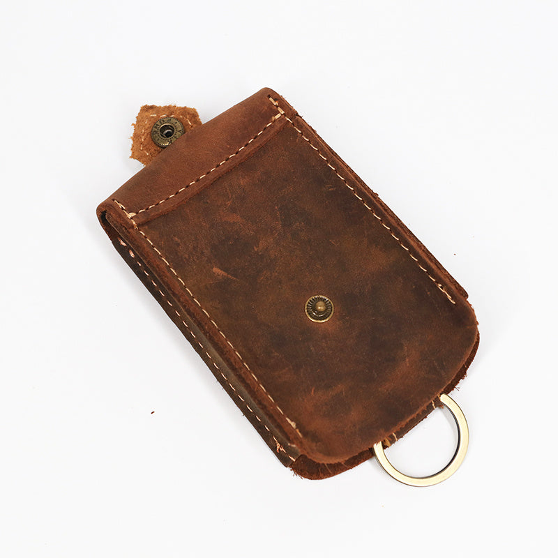 Leather key case