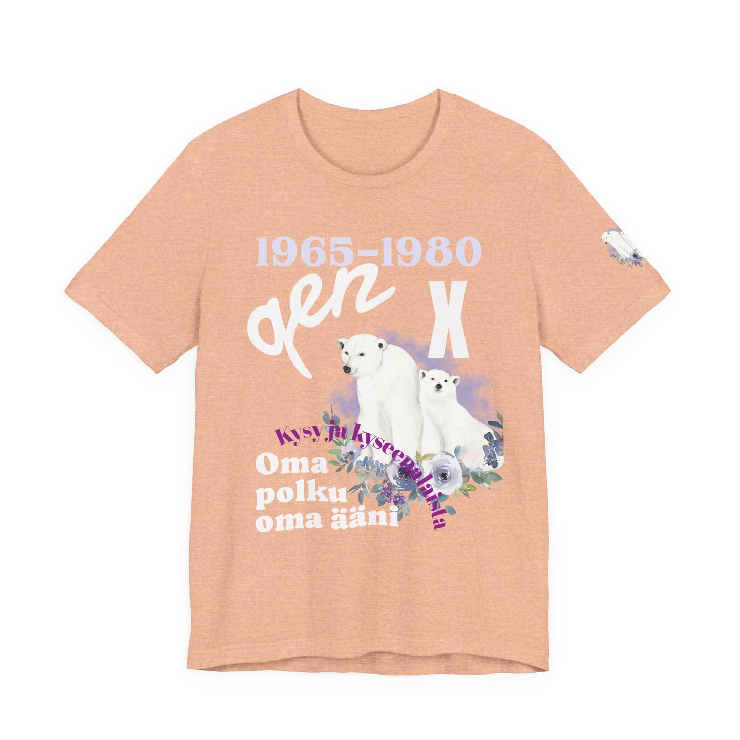 gen x jääkarhu  Unisex Jersey Short Sleeve Tee