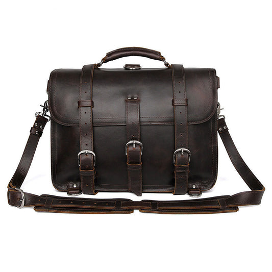 Crazy Horse leather bag