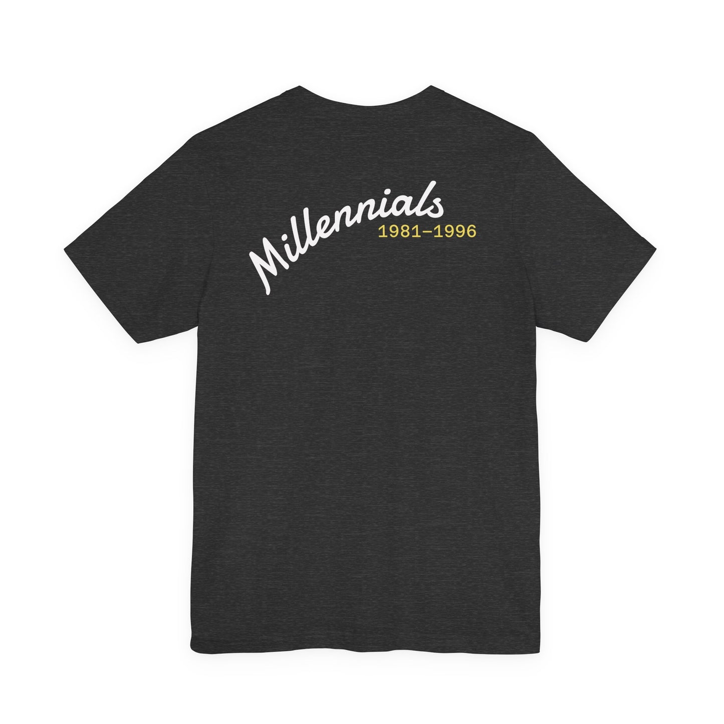 milleniaali  gen  Unisex Jersey Short Sleeve Tee