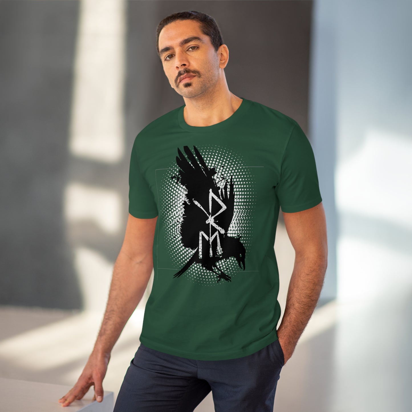 T-shirt unisex eco cotton - eyes of odin