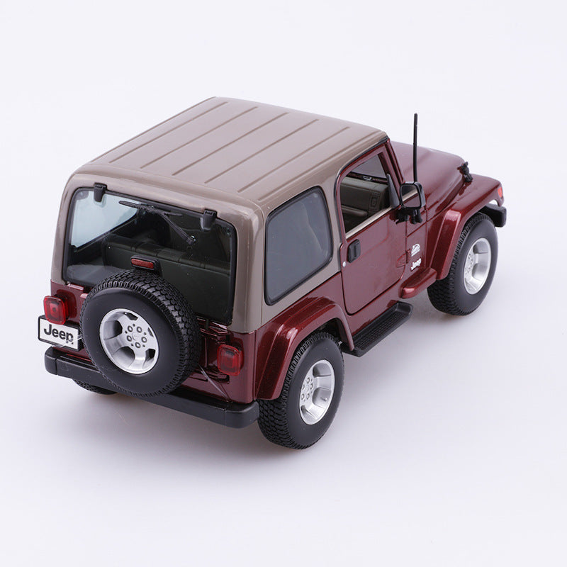 Pienoismalli Wrangler Sahara – Pikkuauto