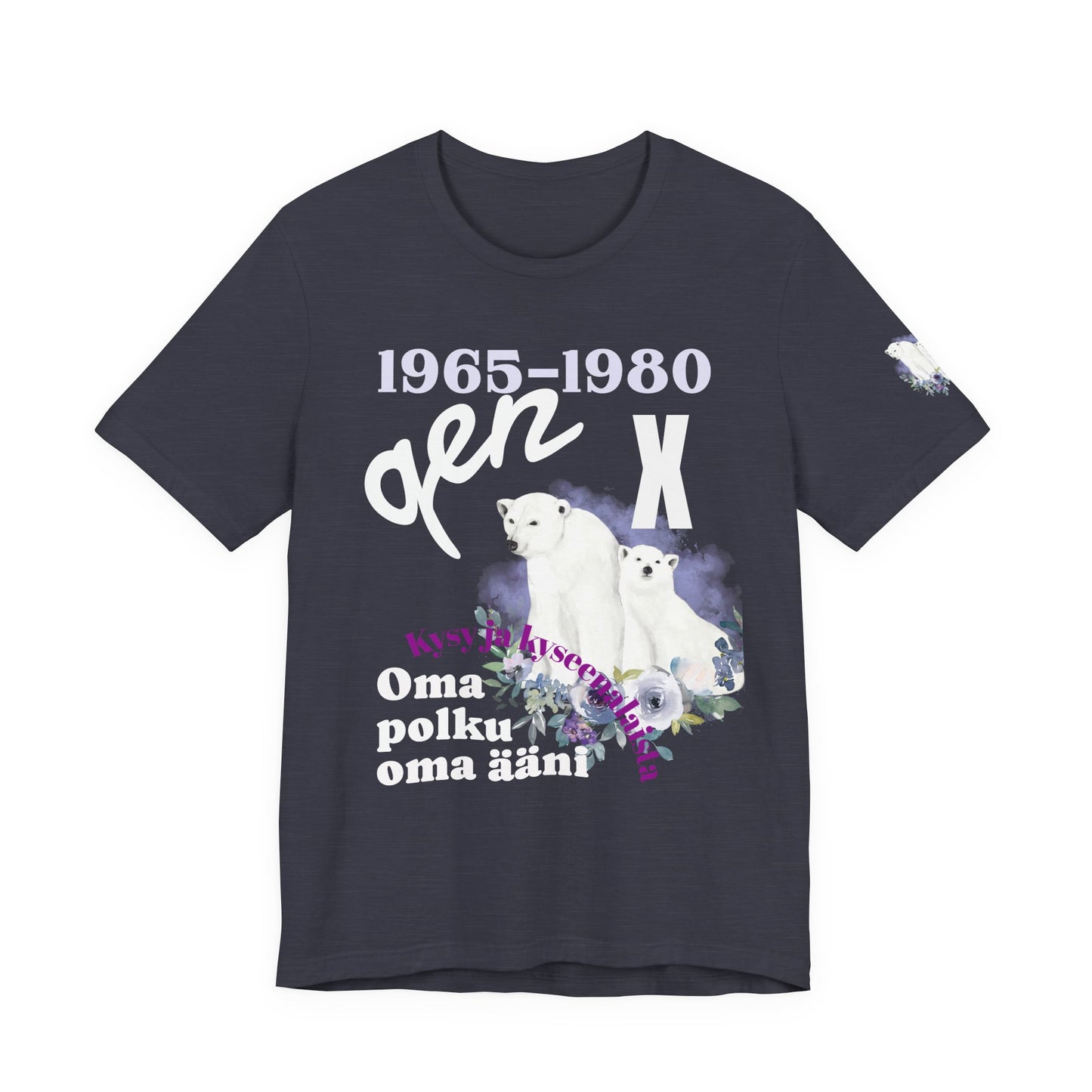 gen x jääkarhu  Unisex Jersey Short Sleeve Tee