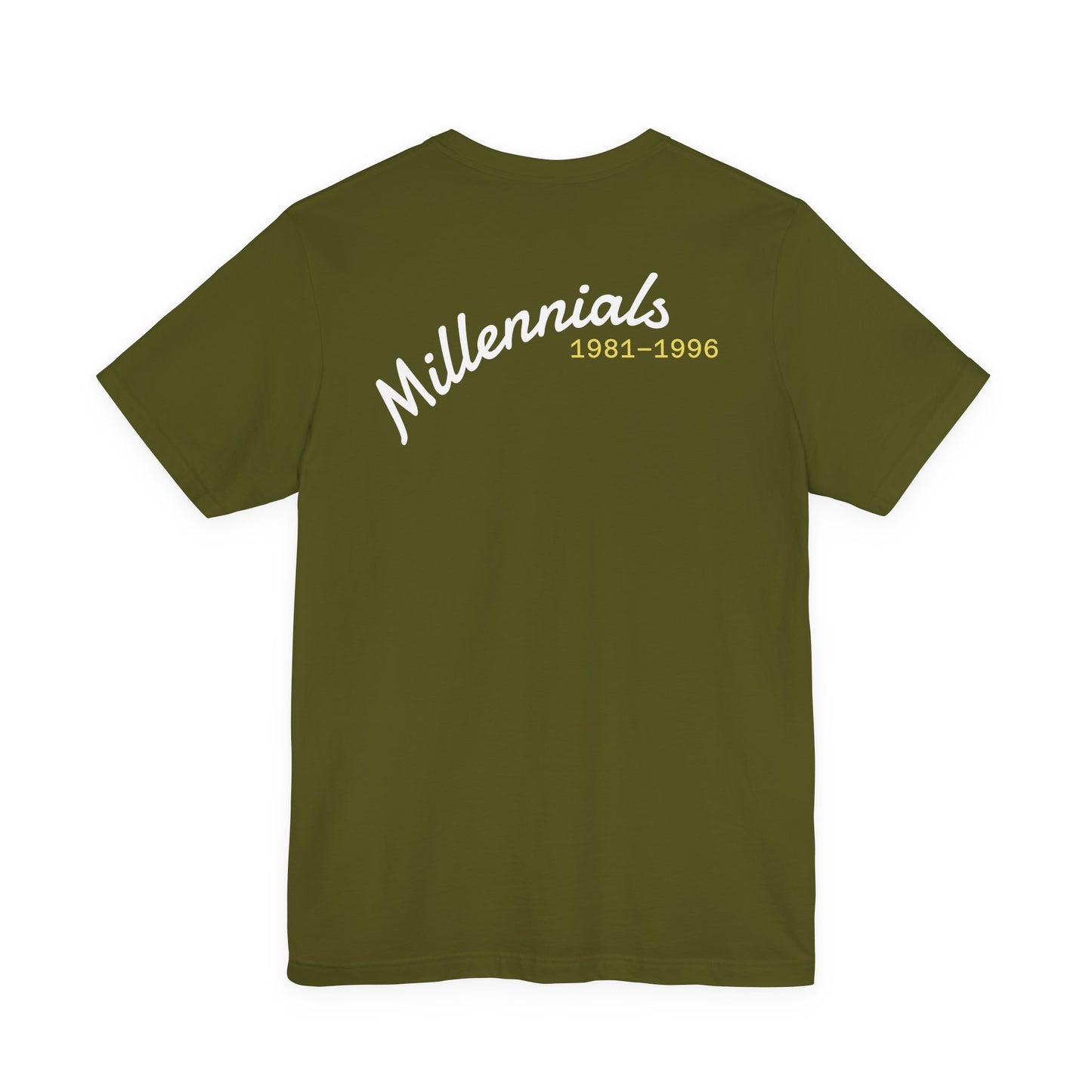 milleniaali  gen  Unisex Jersey Short Sleeve Tee