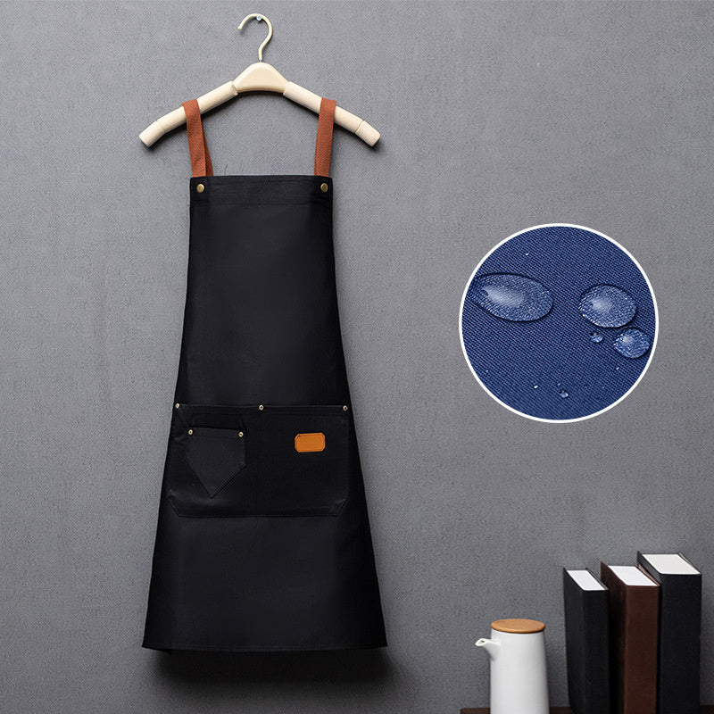 Japanese Coffee Shop Work Waterproof Apron