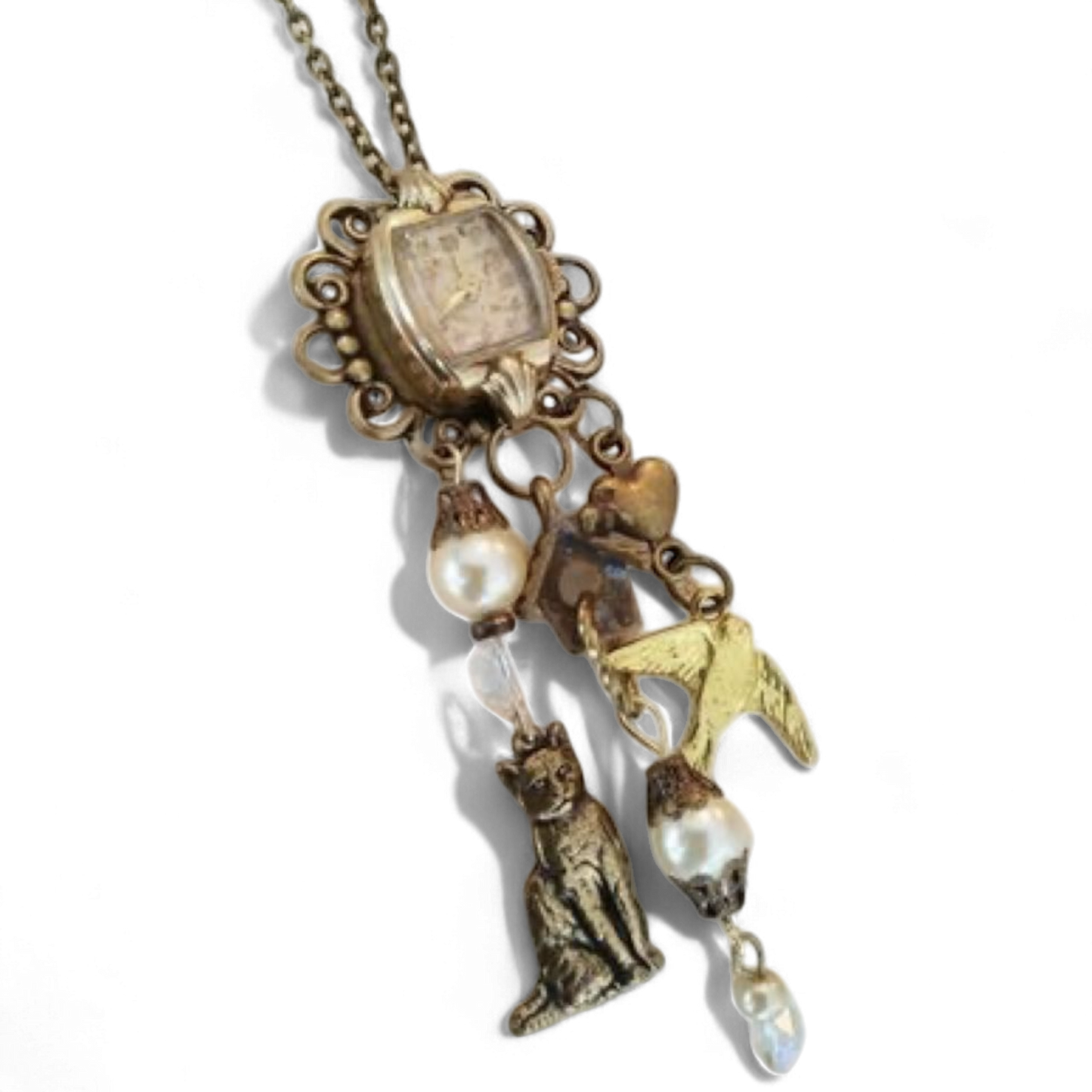 Rannekello kaulakoru vintage steampunk