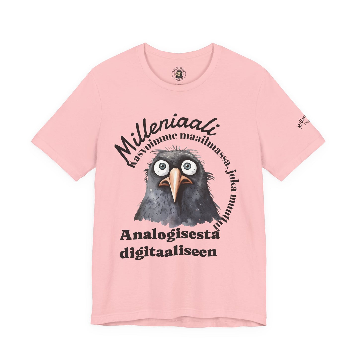 Korppi Milleniaalit Gen T-Shirt — Finnish Graphic Tee