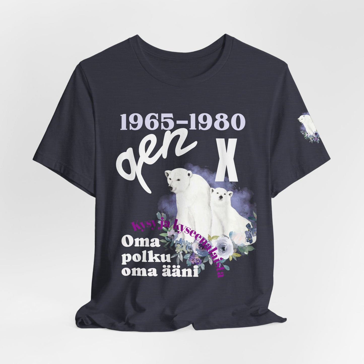gen x jääkarhu  Unisex Jersey Short Sleeve Tee