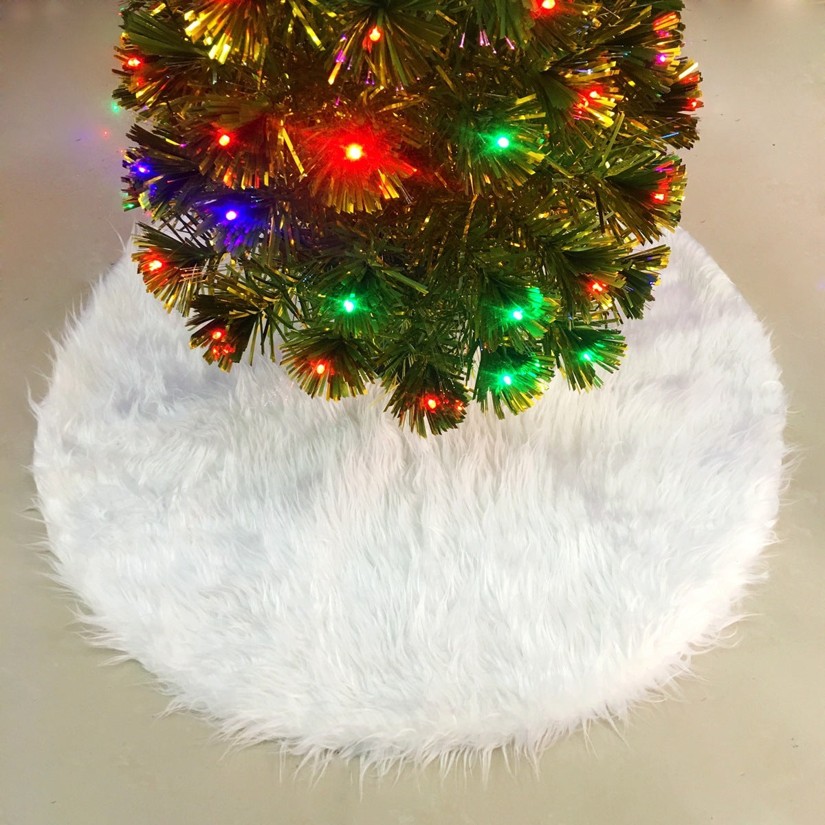 Christmas tree coaster in Christmas colors