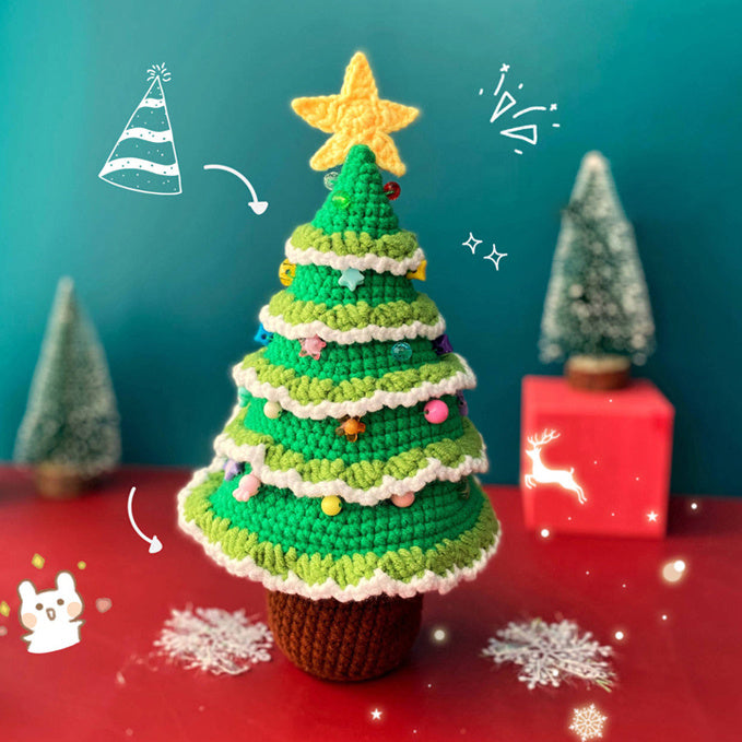 Christmas Handmade Diy Making Gift Yarn Crochet - käsityöpaketti
