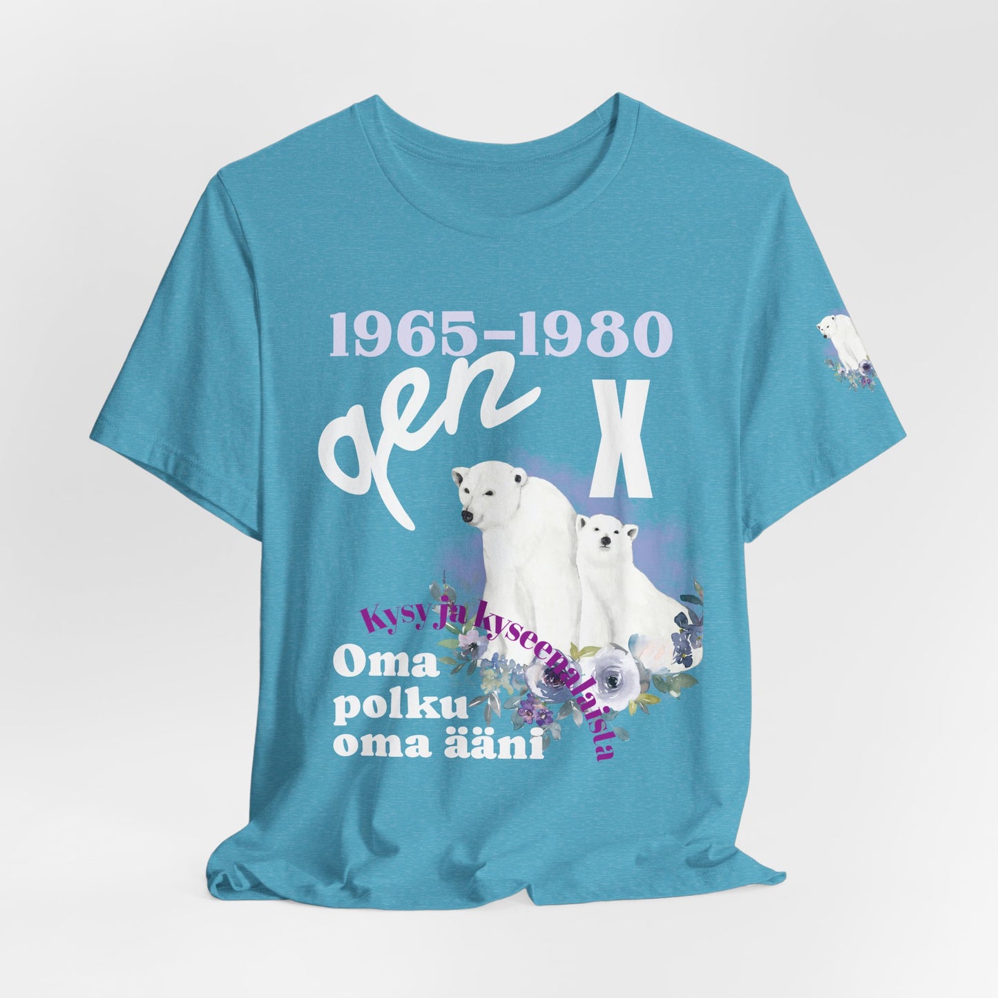 gen x jääkarhu  Unisex Jersey Short Sleeve Tee