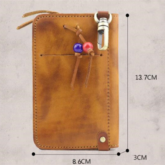 leather key card case 2-in-1