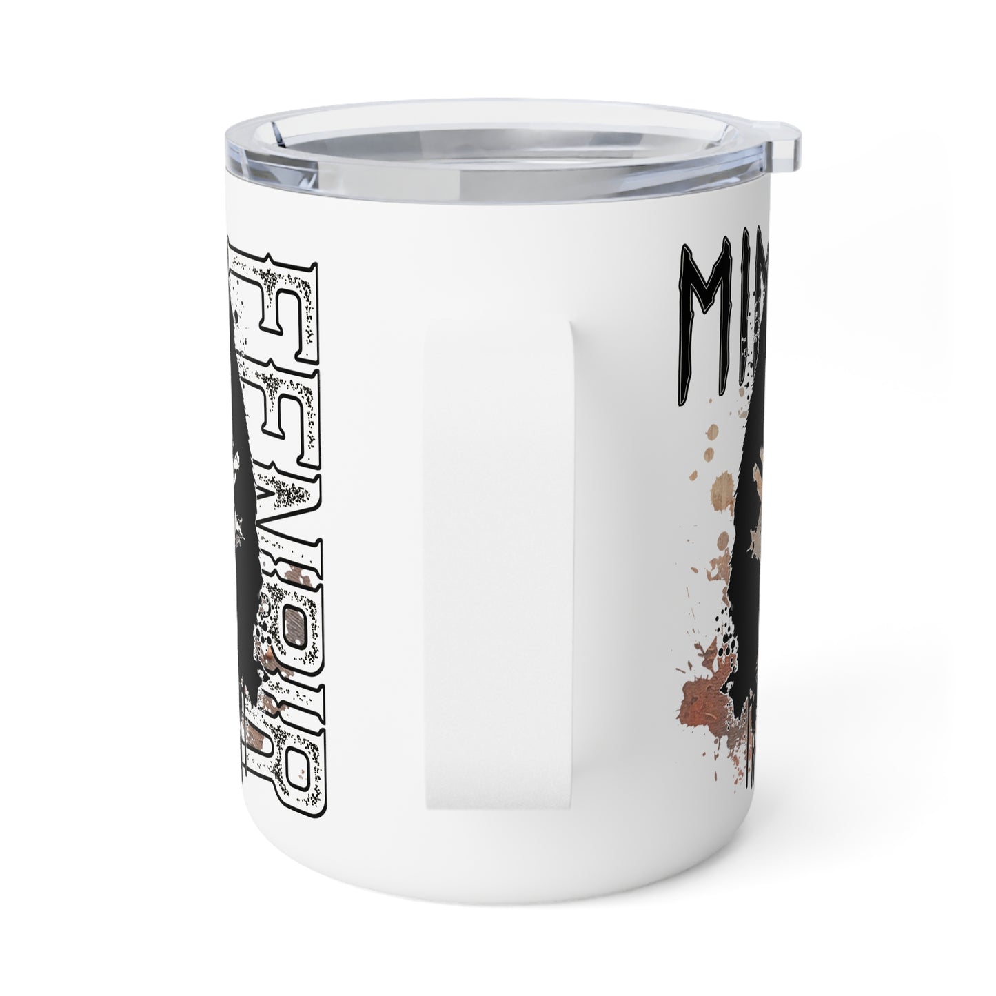 Insulated Mug, 10oz Vikings Fenrir Wolf