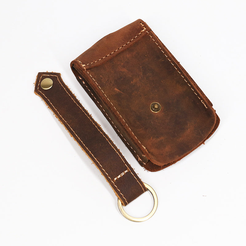 Leather key case