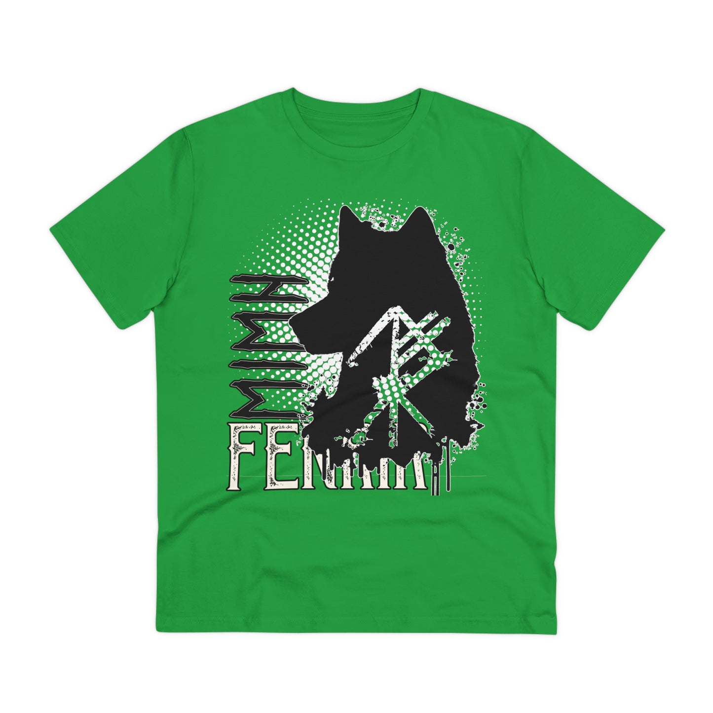 T-shirt unisex eco cotton - wolf Fenrir