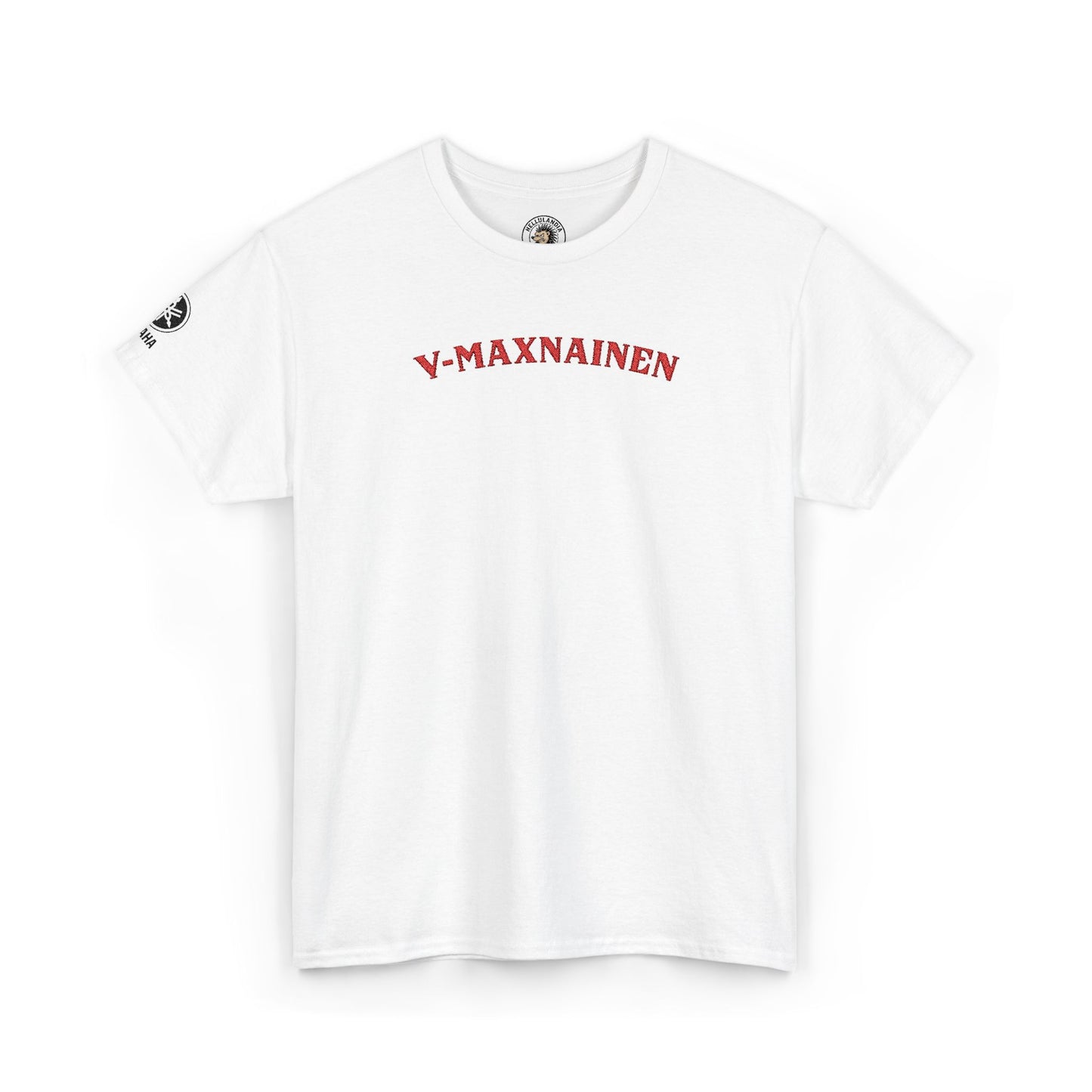 v-maxnainen Graphic Tee — Retro Script biker Lover T-Shirt