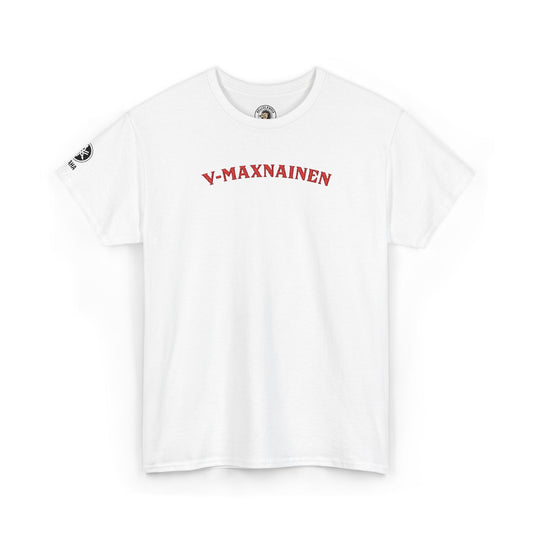 v-maxnainen Graphic Tee — Retro Script biker Lover T-Shirt