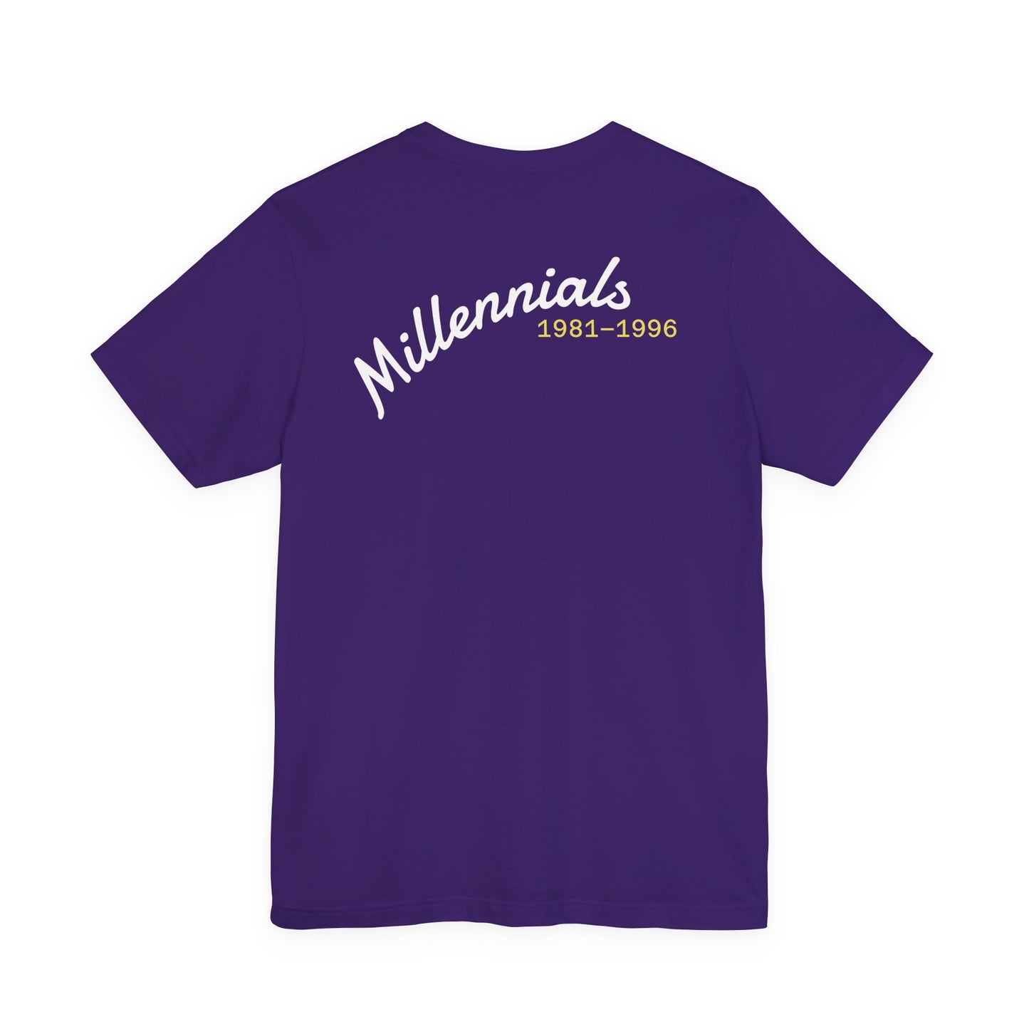 milleniaali  gen  Unisex Jersey Short Sleeve Tee