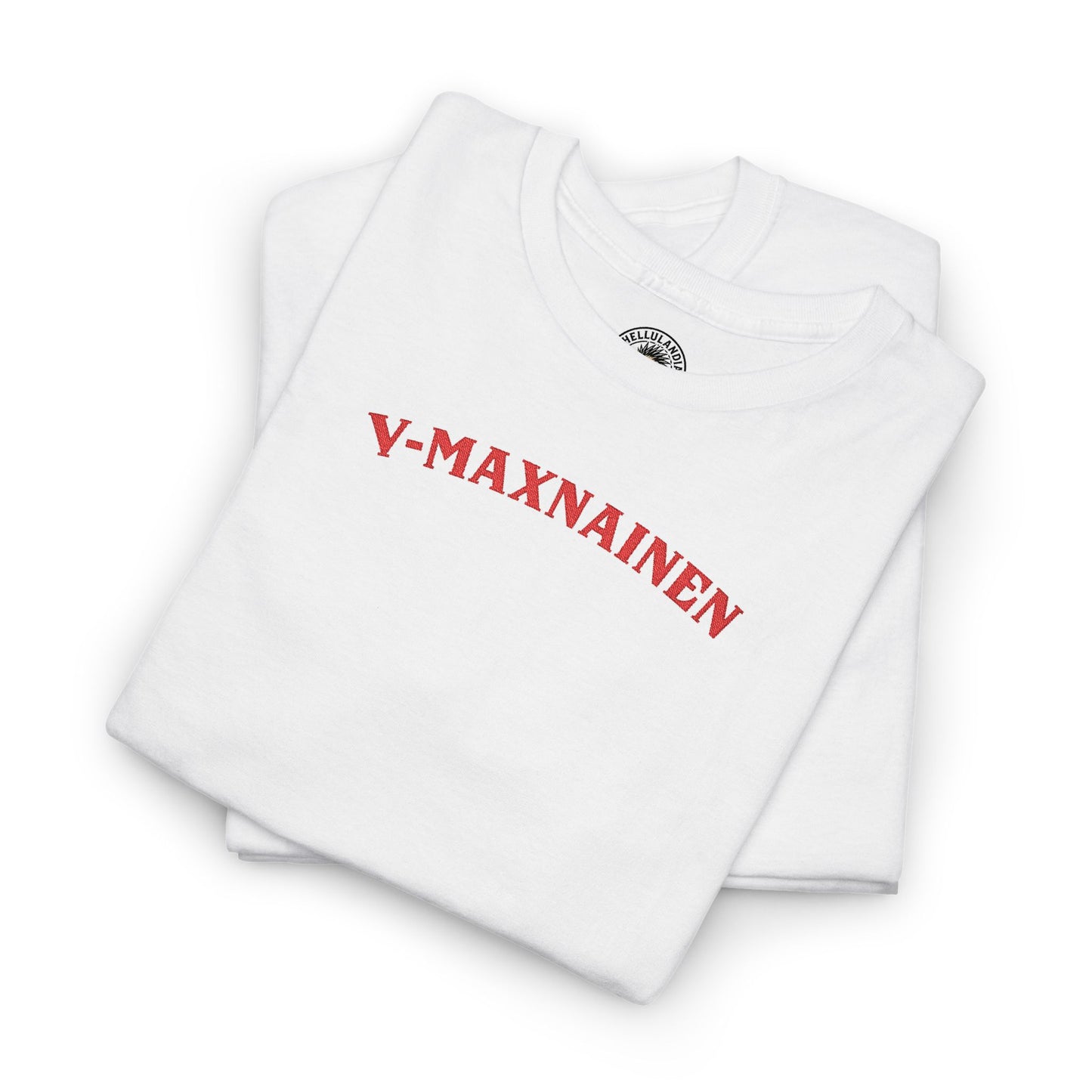 v-maxnainen Graphic Tee — Retro Script biker Lover T-Shirt