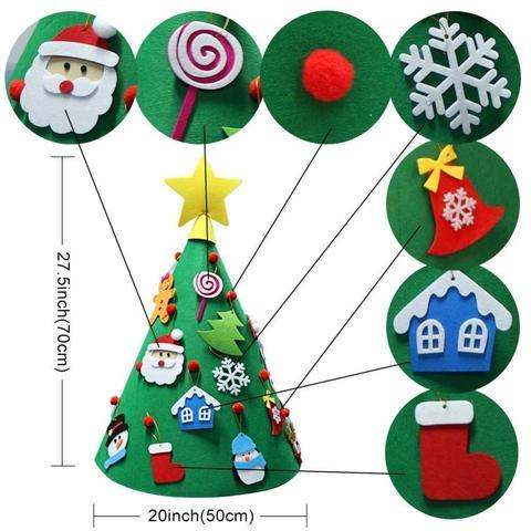 A three-dimensional DIY Christmas tree