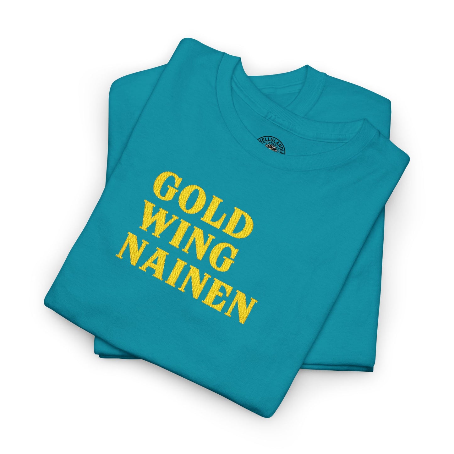 goldwingNAINEN Graphic Tee — Retro Script biker Lover T-Shirt