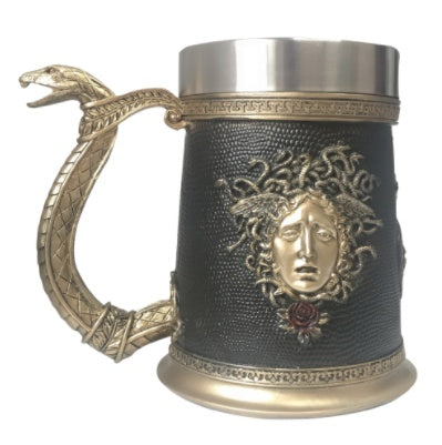 Stainless steel resin European mug