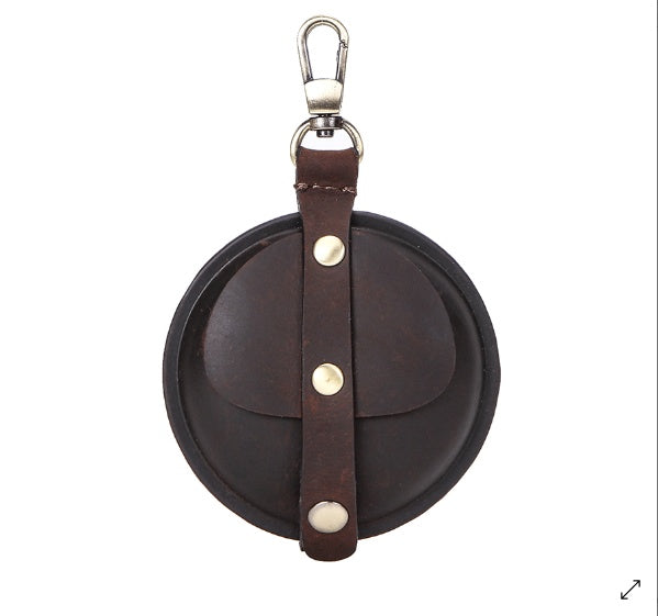 Retro Crazy Horse Cowhide Multifunctional Coin Purse