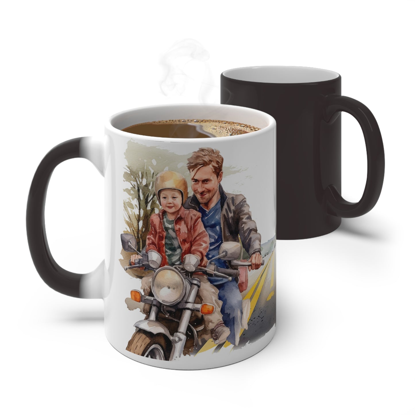 Magic mug - the best kind of dad raises