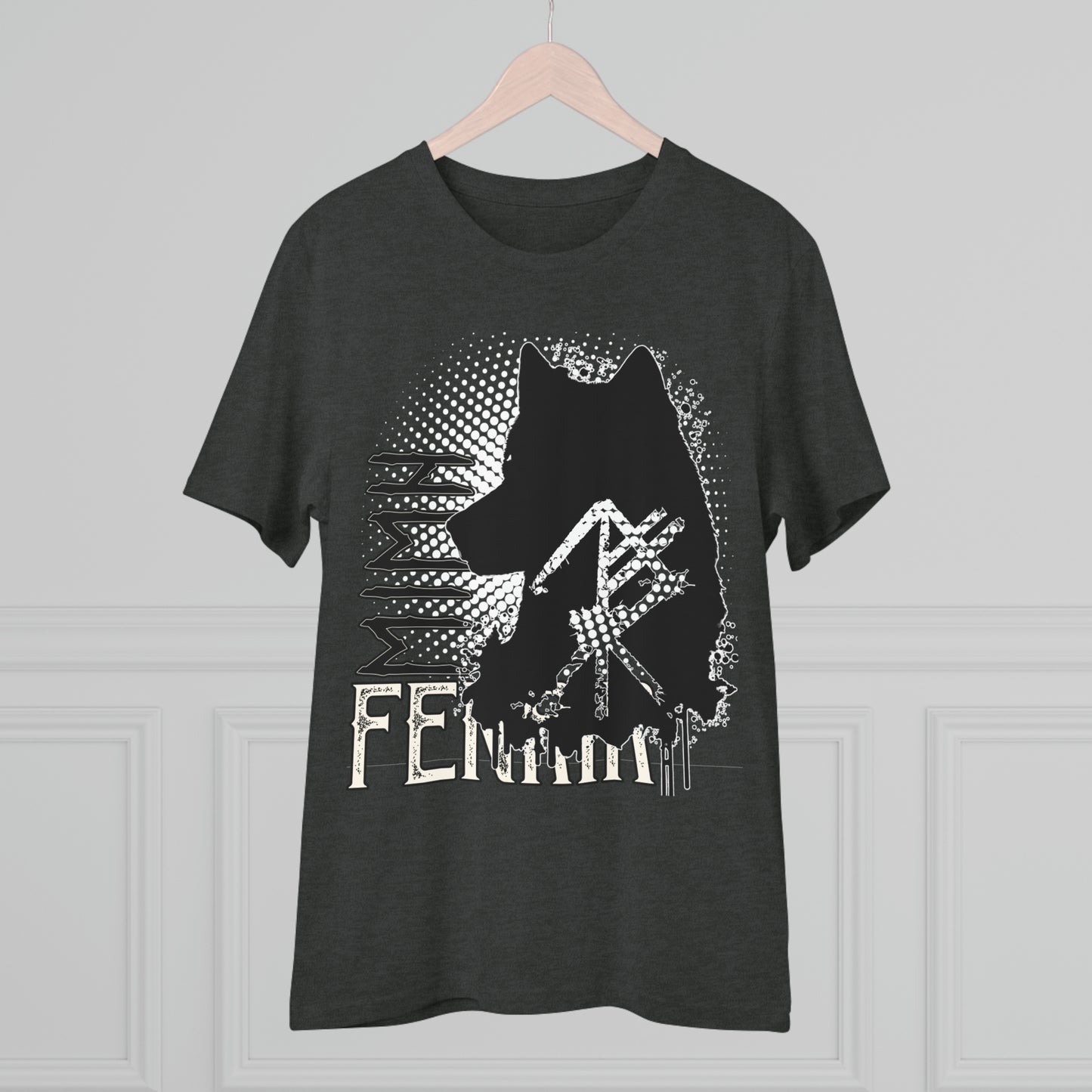 T-shirt unisex eco cotton - wolf Fenrir