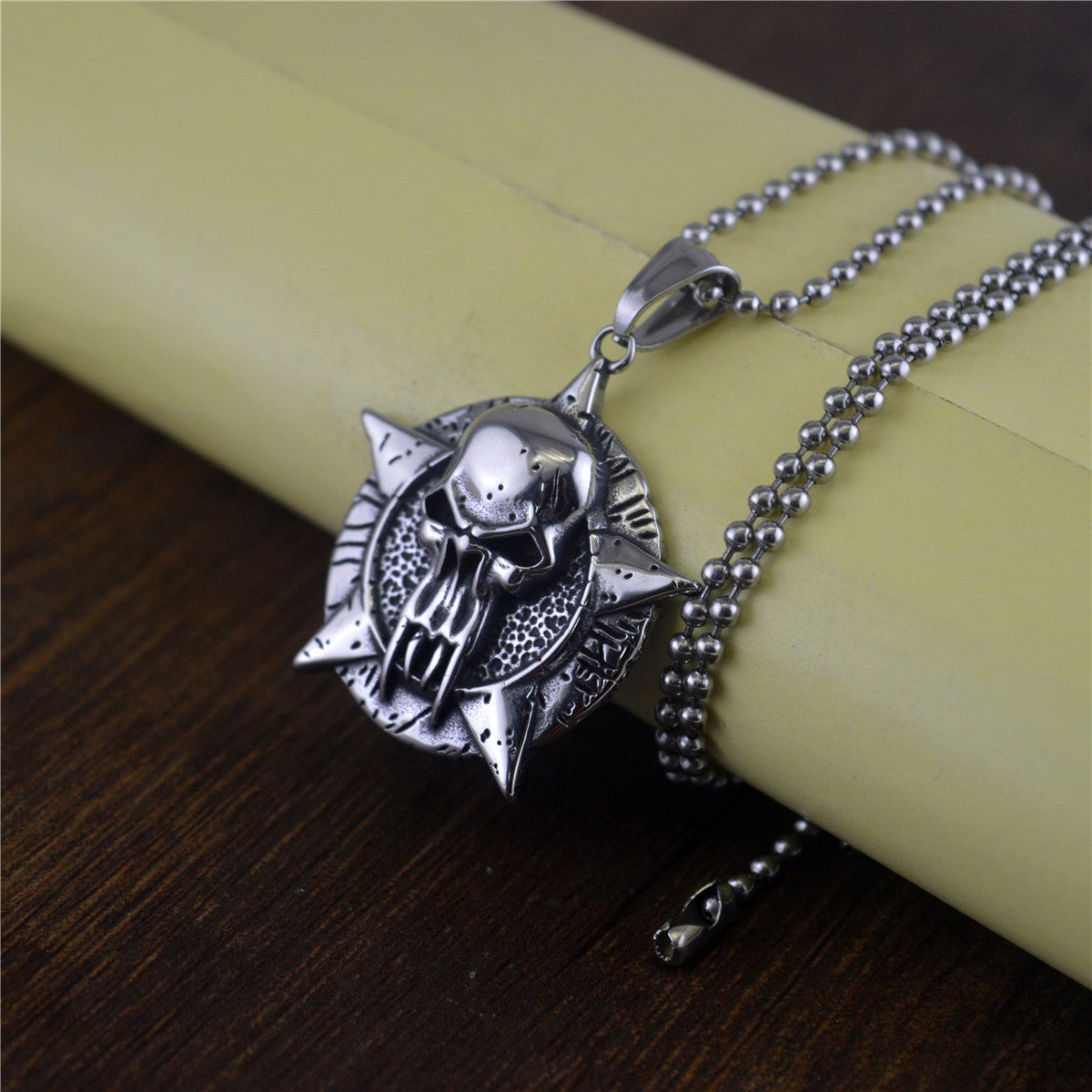 Pentagram Skull Pendant