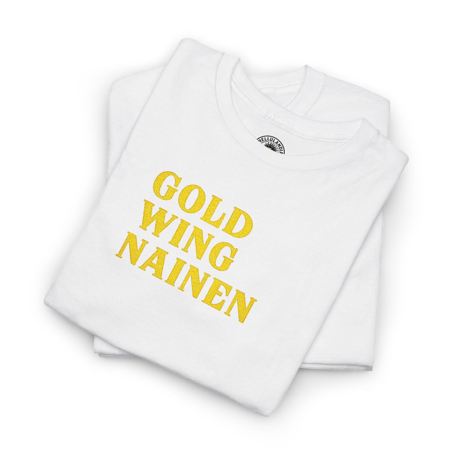 goldwingNAINEN Graphic Tee — Retro Script biker Lover T-Shirt