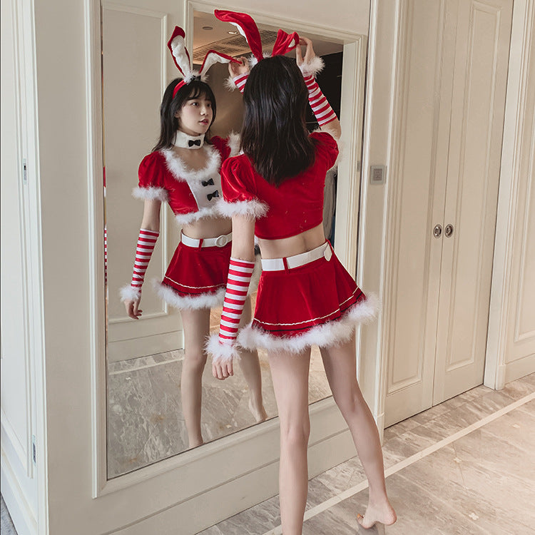 Bunny Christmas lolita - Fascinating Christmas costume