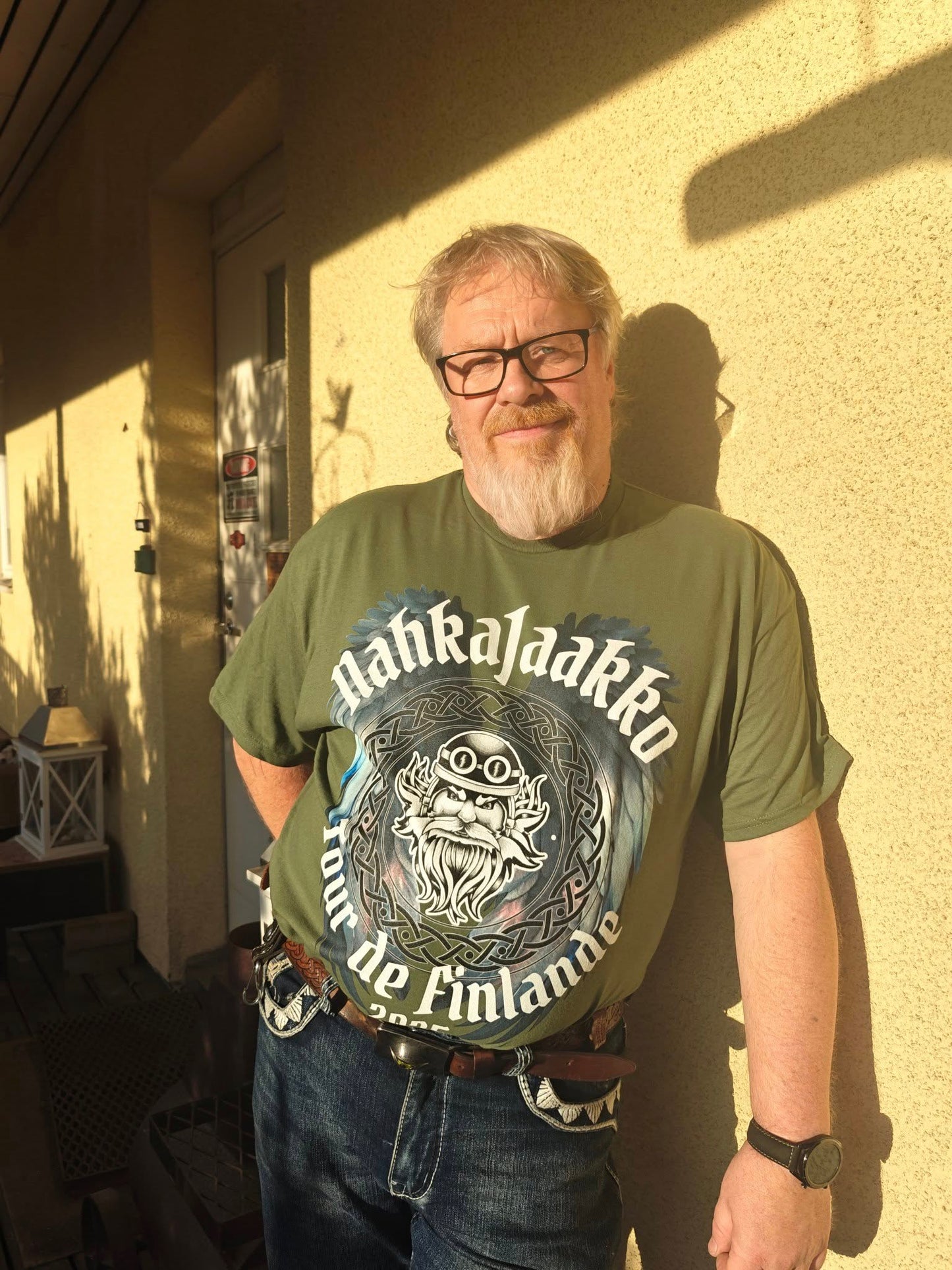 NahkaJaakko Support – pohjoisen mytologian unisex-paita
