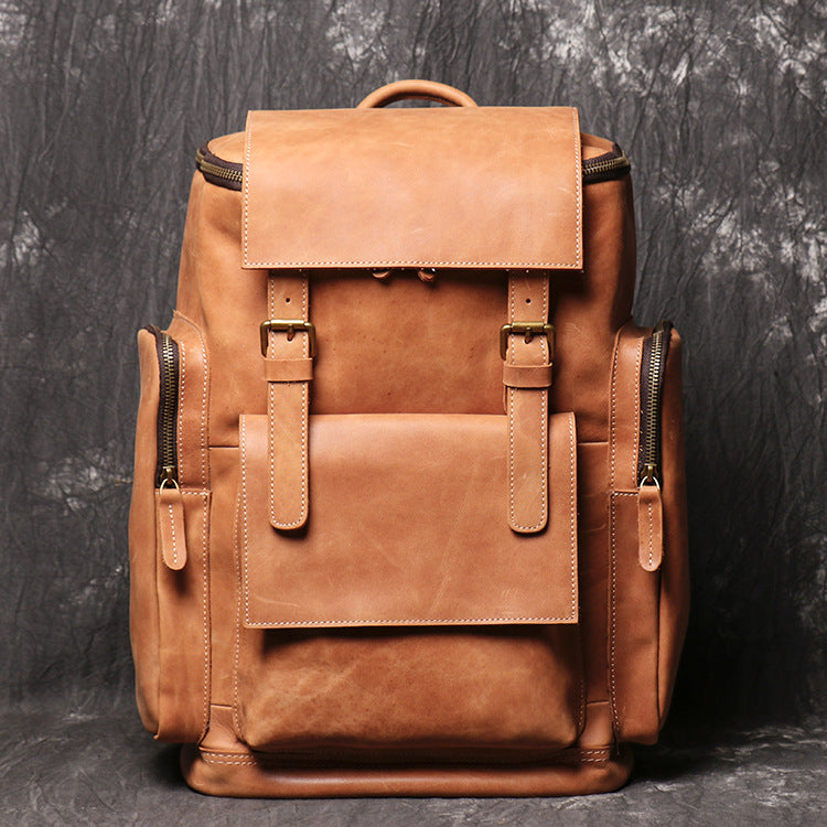 Men's Backpack Crazy Horse Leather