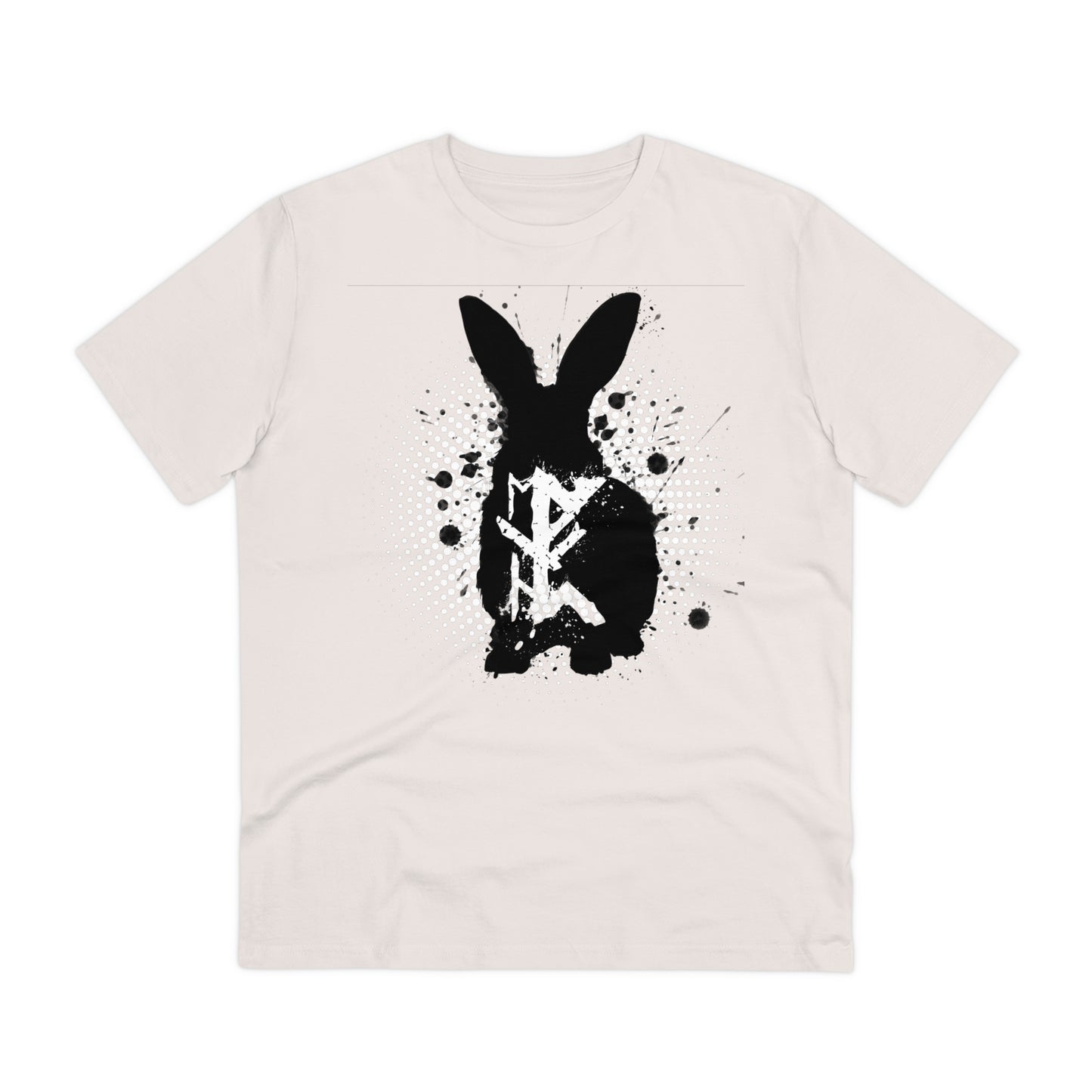 T-shirt unisex eco cotton - rabbit binding halter