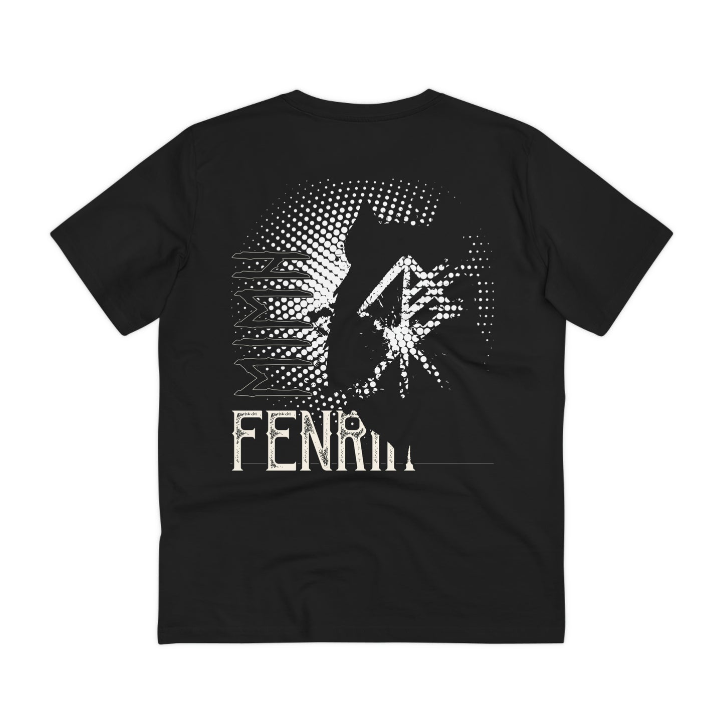 T-shirt unisex eco cotton - wolf Fenrir