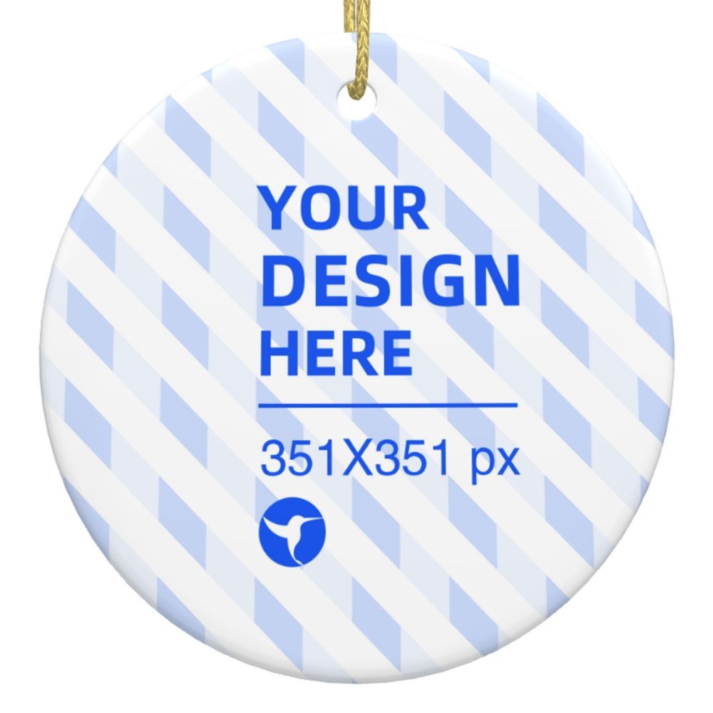 Customizable Hanging Christmas Decoration