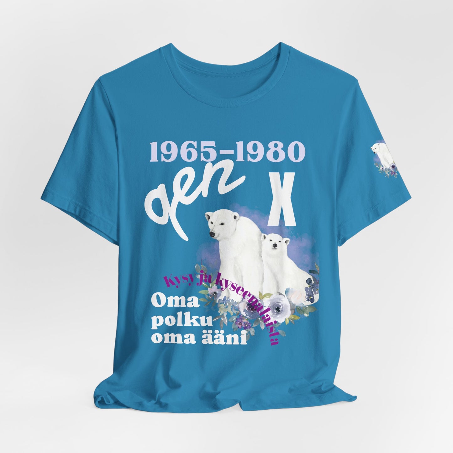 gen x jääkarhu  Unisex Jersey Short Sleeve Tee