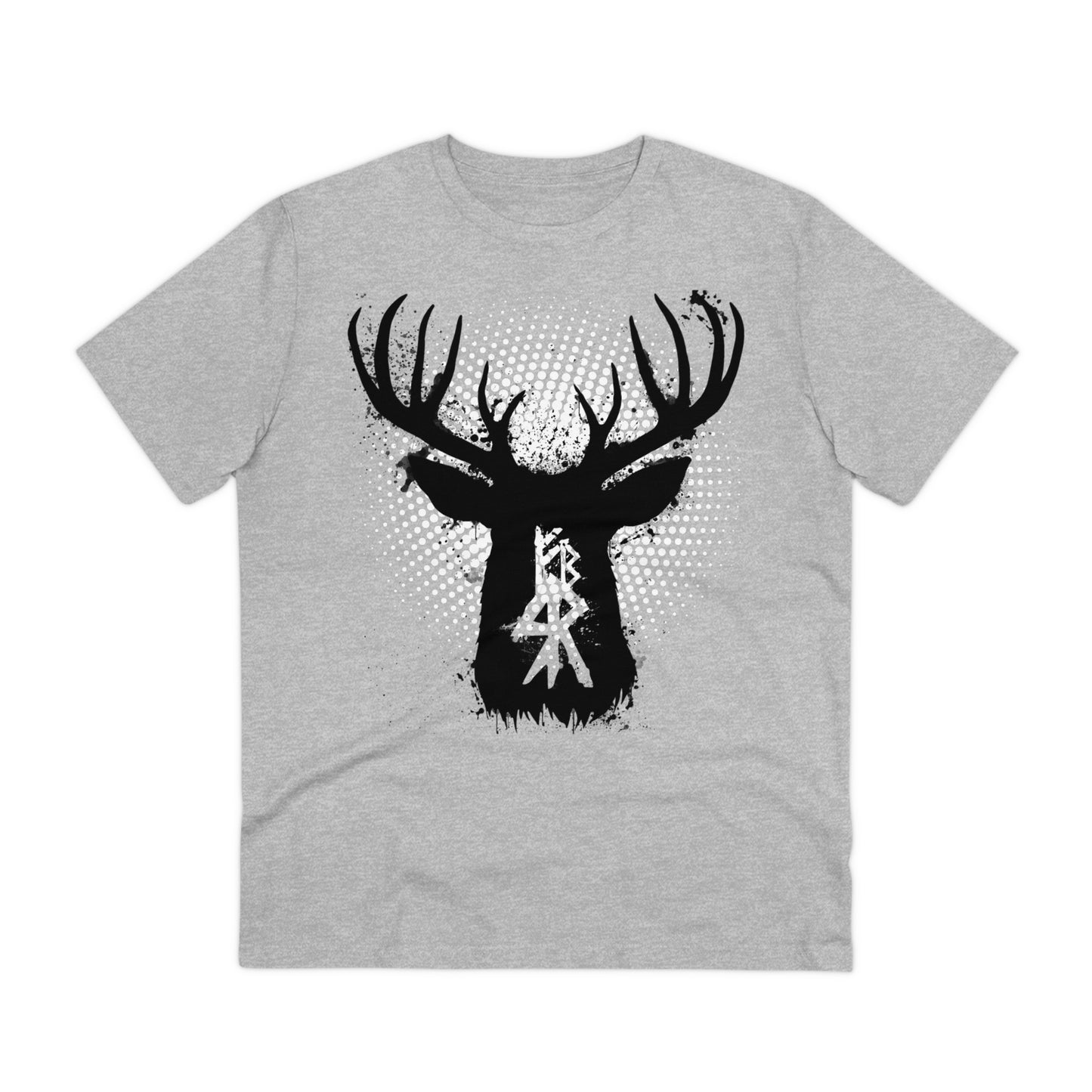 T-shirt unisex eco cotton - deer binding halter